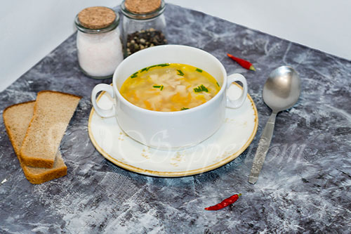 Куриный суп с вермишелью и картошкой #шаг 8