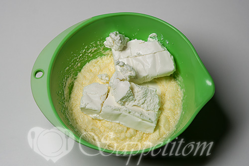 Творожные кексы в формочках #шаг 4