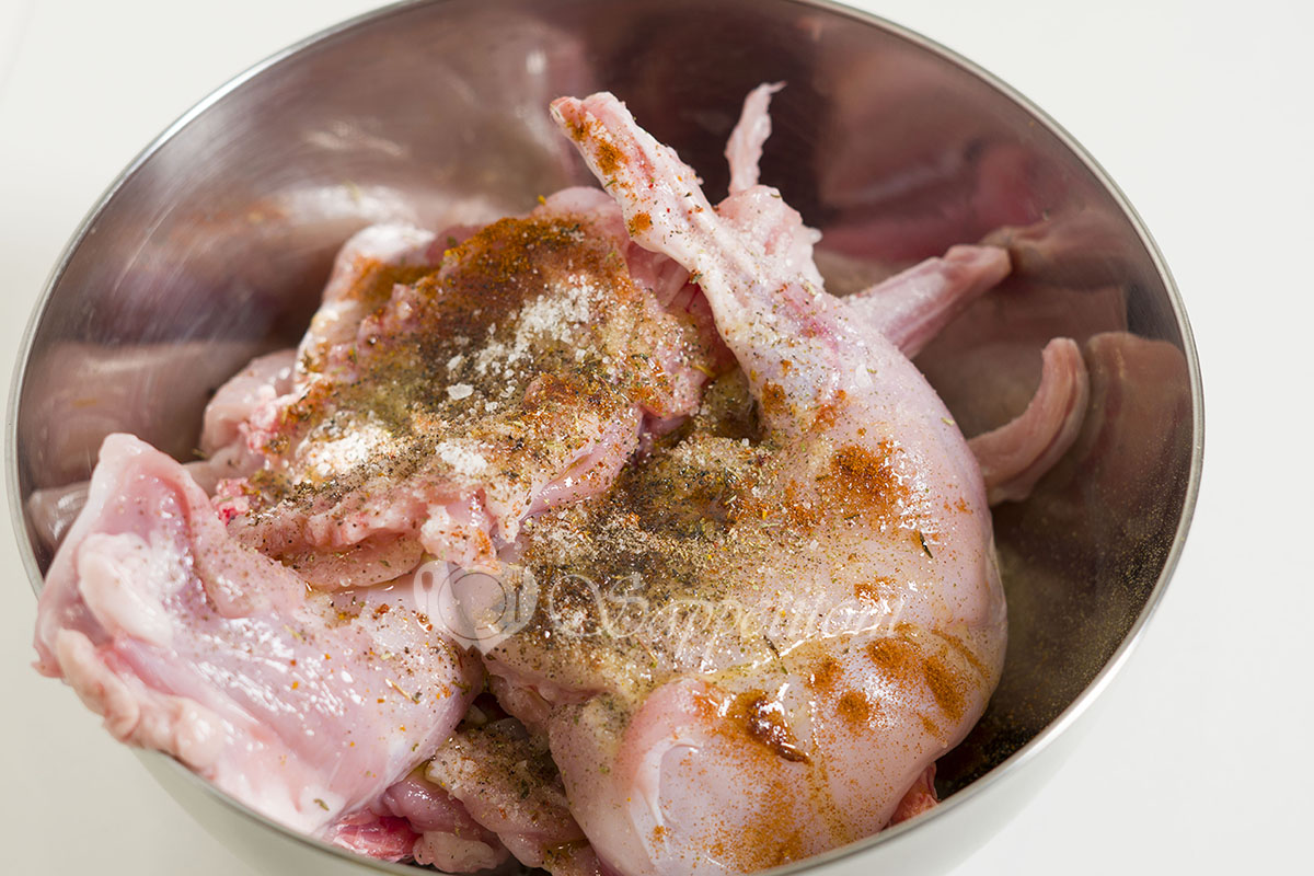 Филе кролика в сметане на сковороде рецепт с фото